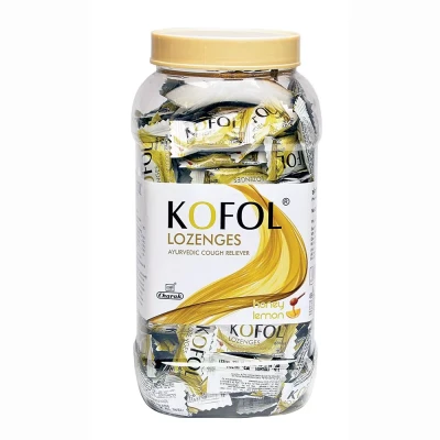 Charak Kofol Lozenges Honey Lemon Jar (200pcs)