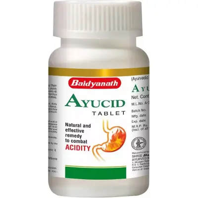 Baidyanath Ayurved Ayucid Tablets (60tab)