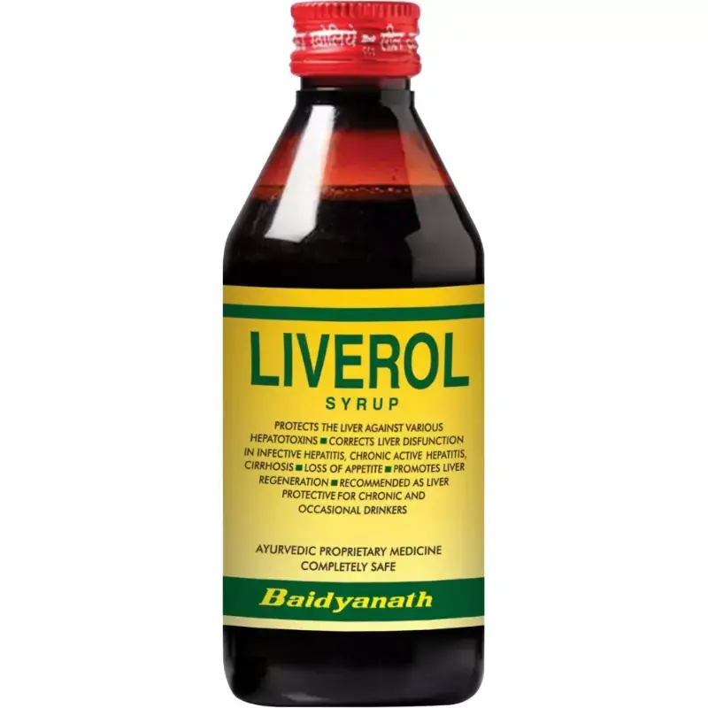 Baidyanath Ayurved Liverol Syrup (200ml)