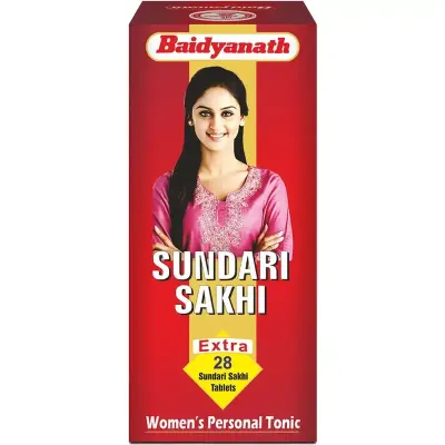 Baidyanath Ayurved Sundari Sakhi Tablets (28tab)