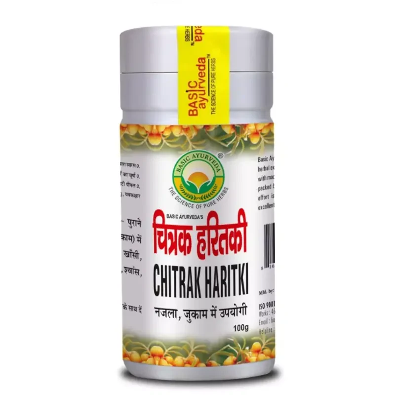 Basic Ayurveda Chitrak Haritki (100g)