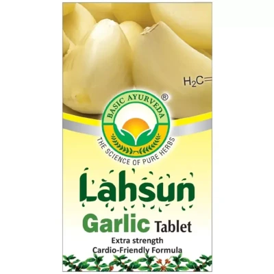 Basic Ayurveda Lahsun(Garlic) Tablet (40tab)