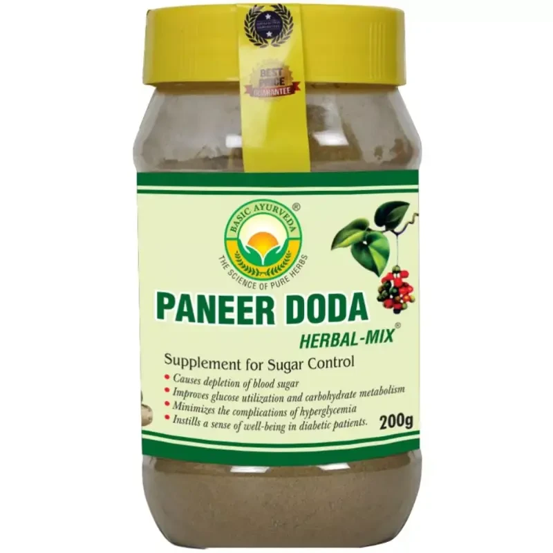 Basic Ayurveda Paneer Doda Herbal Mix Powder (200g)