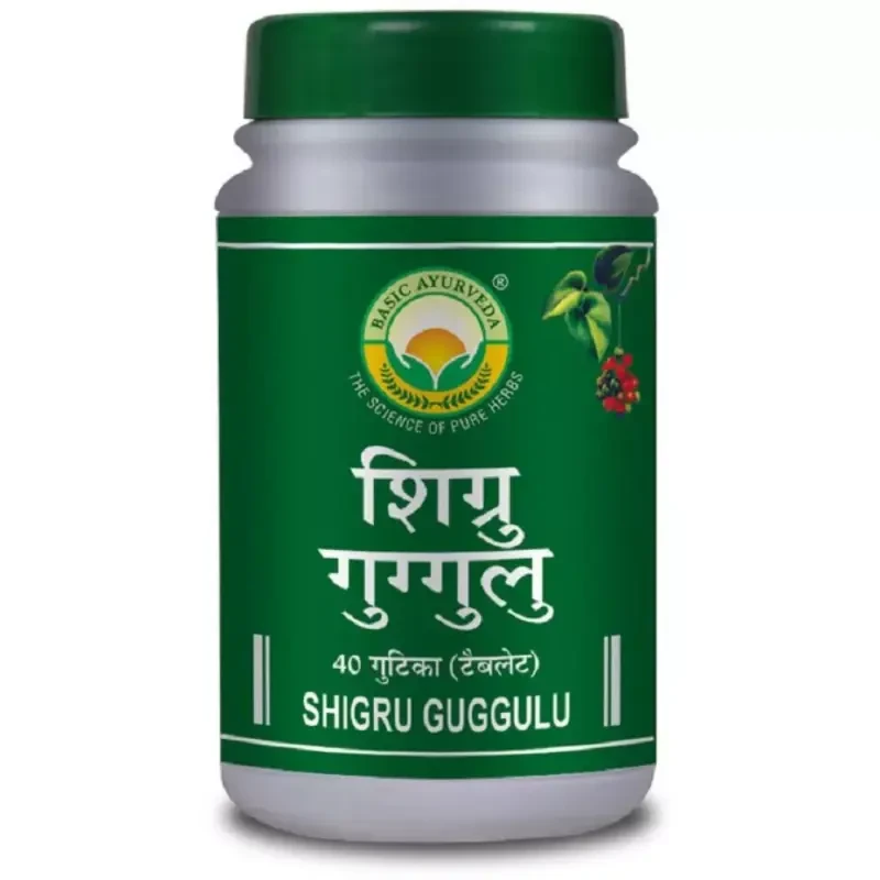 Basic Ayurveda Shigru Guggulu Tablet (40tab)