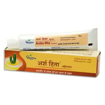 Dhootapapeshwar Arsha Hita Ointment (30g)