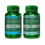 Herba Organics Digestara Capsules & Herba Smooth Powder