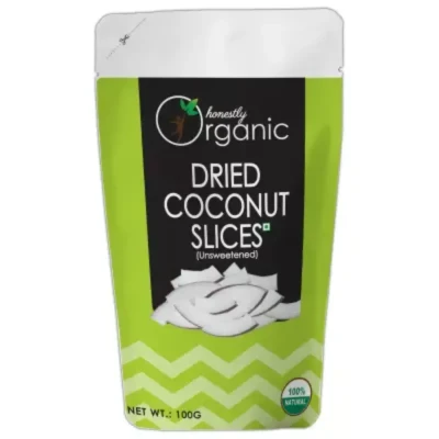 Honestly Organic Dried Coconut Slices (100g)