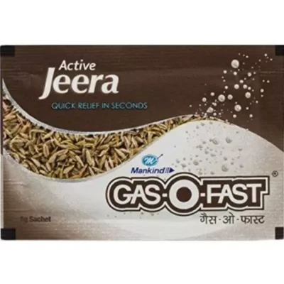 Mankind Pharma Gas O Fast Sachet Active Jeera (5g)