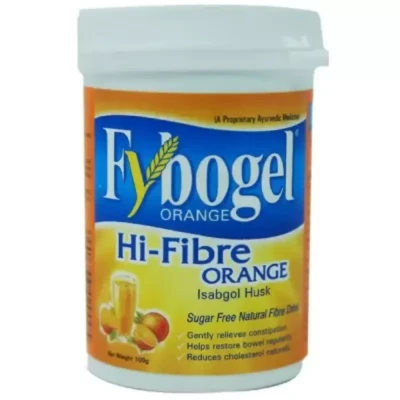 Reckitt Benckiser Fybogel Hi Fibre Isabgol Husk Powder Orange (100g)