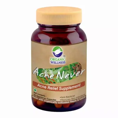 Organic Wellness Acne-Never Capsules (90caps)