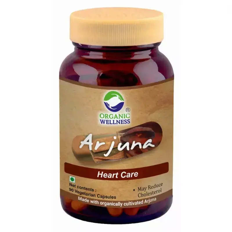 Organic Wellness Arjuna 90 Vegetarian Capsules (90caps)