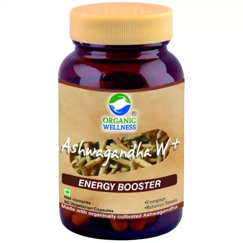 Organic Wellness Ashwagandha W+ Capsules (90caps)