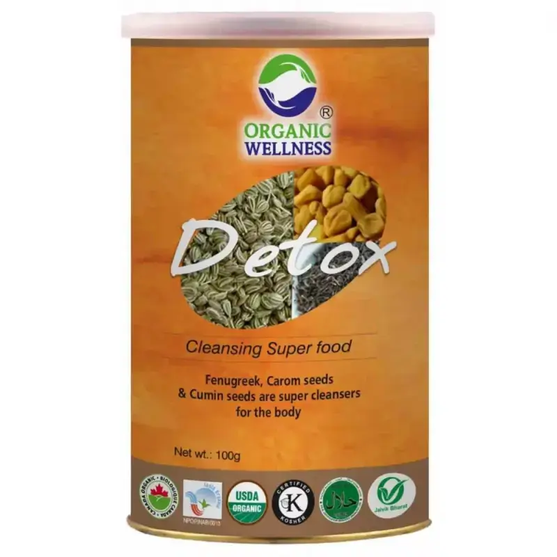 Organic Wellness Detox Cleansing Super Food (90caps)