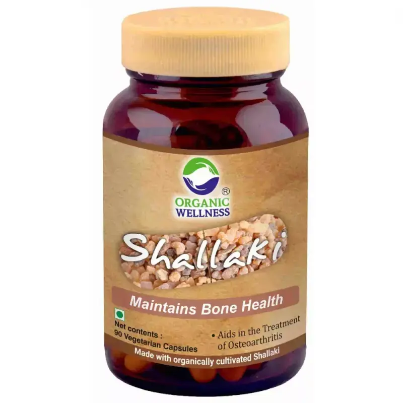 Organic Wellness Shallaki 90 Vegetarian Capsules (90caps)