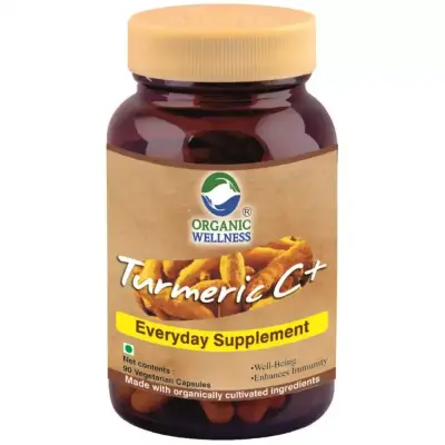 Organic Wellness Turmeric C+ Capsules (90caps)