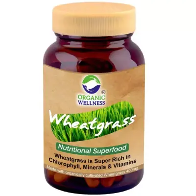 Organic Wellness Wheatgrass (90caps)