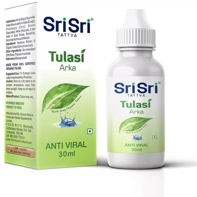 Sri Sri Tattva Organic Tulasi Arka (30ml)