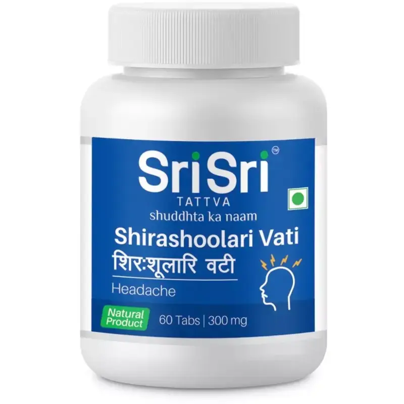 Sri Sri Tattva Shirashoolari Vati (60tab)