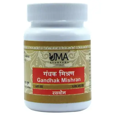 Uma Ayurveda Gandhak Mishran (40tab)