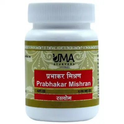 Uma Ayurveda Prabhakar Mishran (40tab)