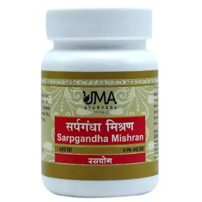 Uma Ayurveda Sarpgandha Mishran (40tab)