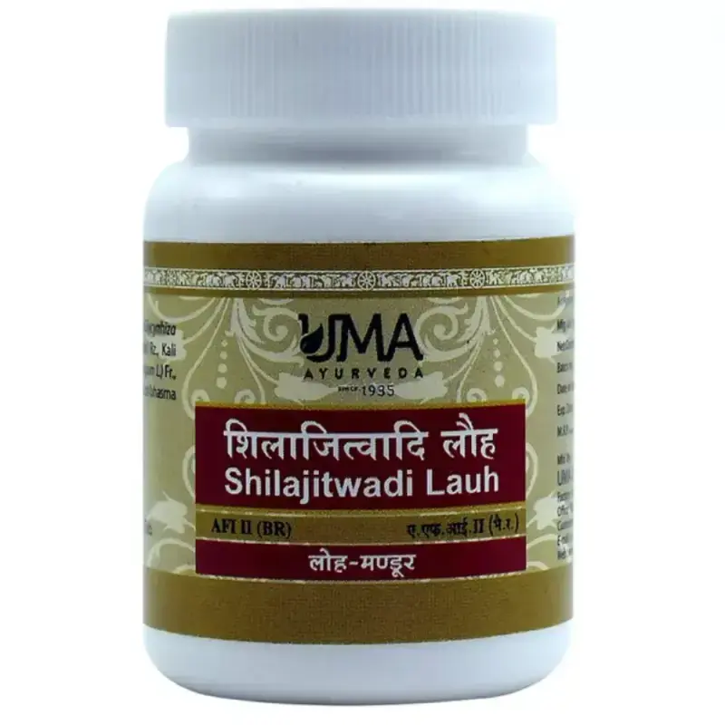 Uma Ayurveda Shilajitwadi Lauh (40tab)