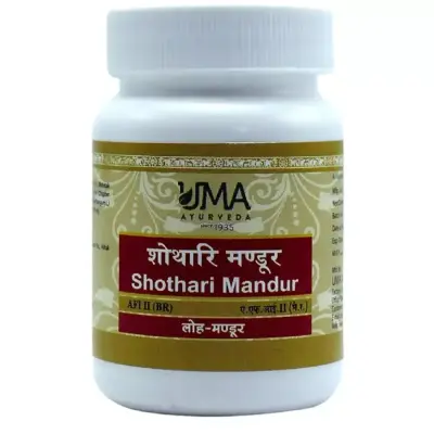 Uma Ayurveda Shothari Mandur (40tab)