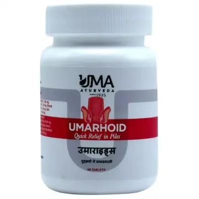 Uma Ayurveda Umarhoid For Piles (60tab)