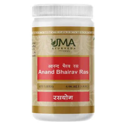 Uma Ayurveda Anand Bhairav Ras (80tab)