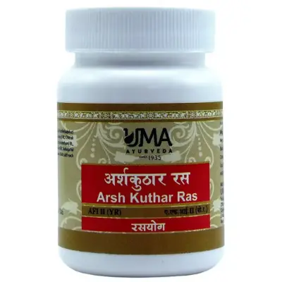 Uma Ayurveda Arsh Kuthar Ras (40tab)