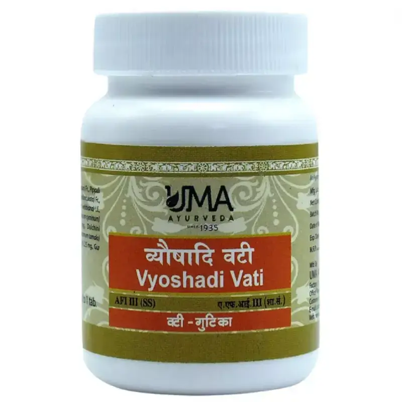 Uma Ayurveda Vyoshadi Vati (80tab)