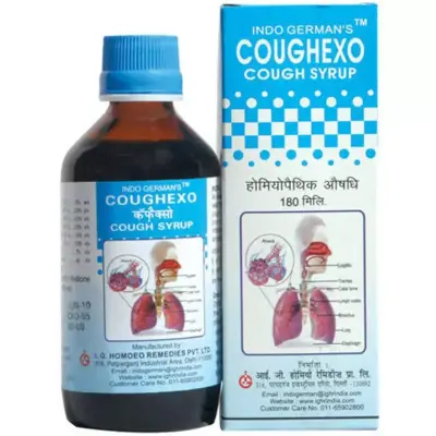 Indo German Coughexo Syrup (180ml)