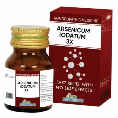 LDD Bioscience Arsenicum Iodatum 3X (25g)