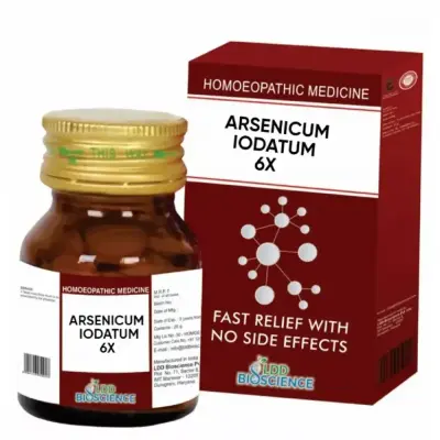 LDD Bioscience Arsenicum Iodatum 6X (25g)