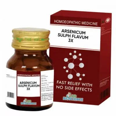 LDD Bioscience Arsenicum Sulph Flavum 3X (25g)