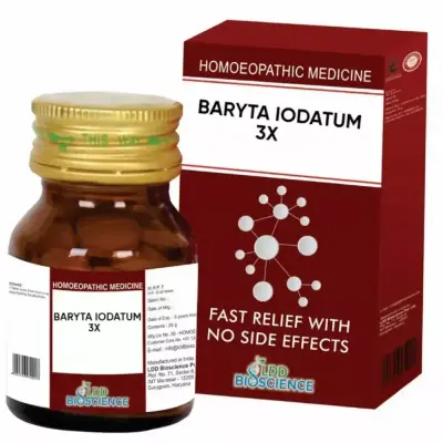 LDD Bioscience Baryta Iodatum 3X (25g)