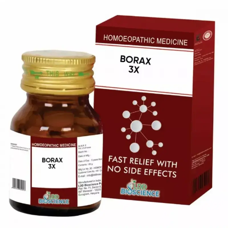 LDD Bioscience Borax 3X (25g)