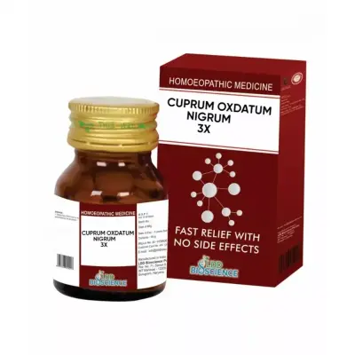 LDD Bioscience Cuprum Oxdatum Nigrum 3X (25g)