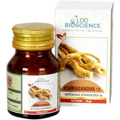 LDD Bioscience Ashwagandha 1X Tablets (25g)