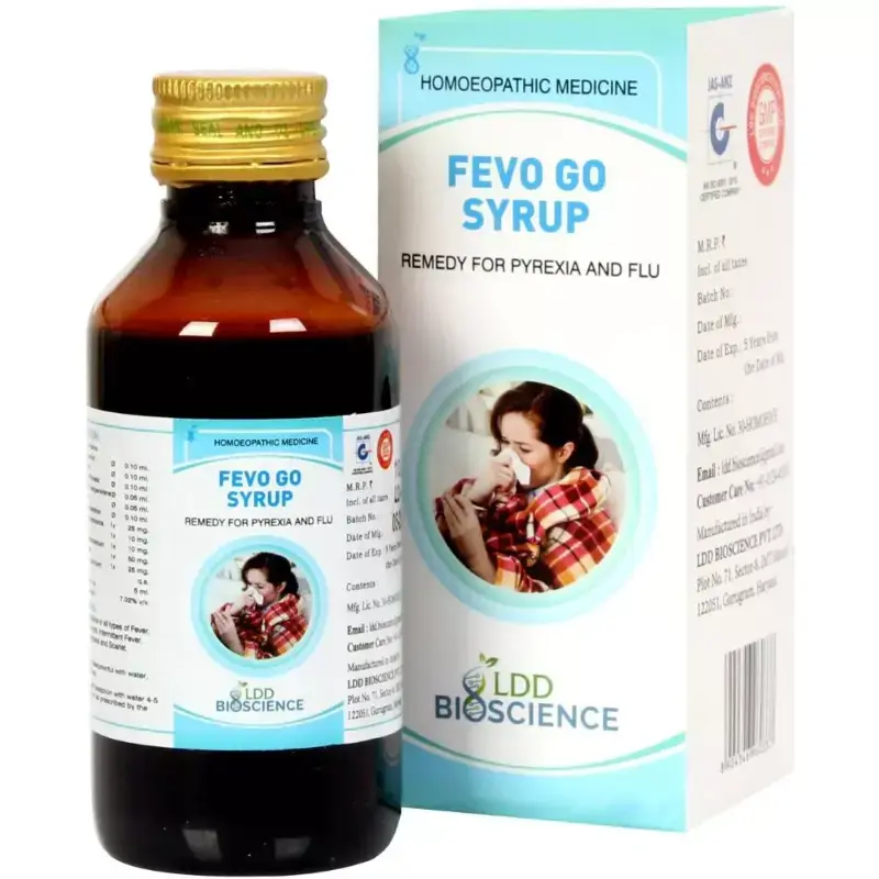 LDD Bioscience Fevo Go Syrup (115ml)