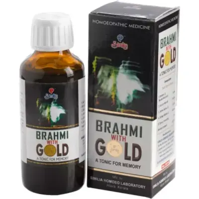 Similia India Brahmi With Gold Tonic (100ml)