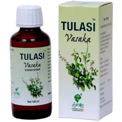 Similia India Tulasi Vasaka Cough Syrup (100ml)