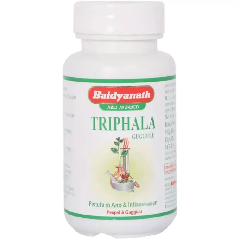 Baidyanath Triphala Guggulu (80tab)