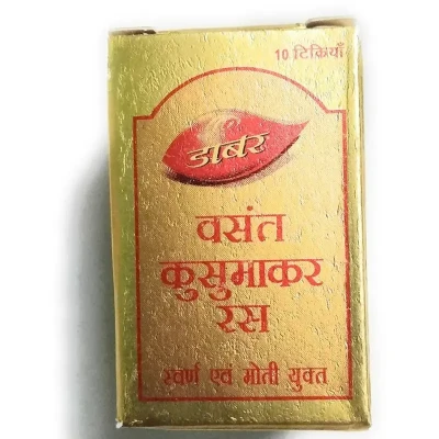 Dabur Vasant Kusumakar Ras (10tab)