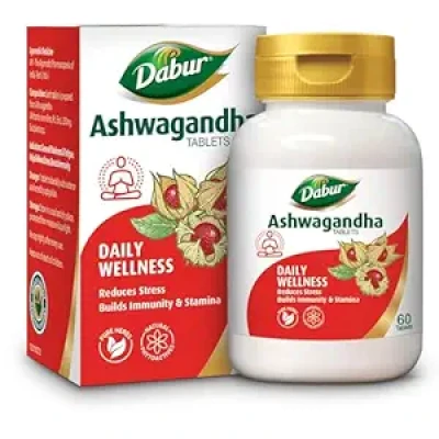 Dabur Ashwagandha Capsules Immunity Booster (60caps)