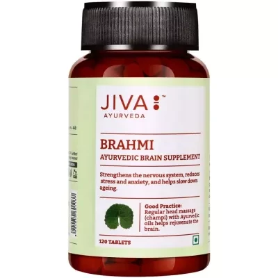 Jiva Ayurveda Brahmi Tablets (120 Tab)