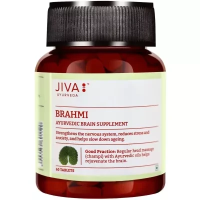 Jiva Ayurveda Brahmi Tablets (60 Tab)