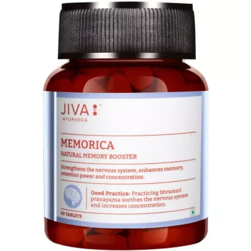 Jiva Ayurveda Memorica Tablets (60 Tab)