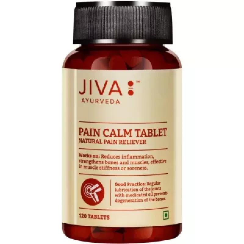 Jiva Ayurveda Pain Calm Tablet (120 Tab)