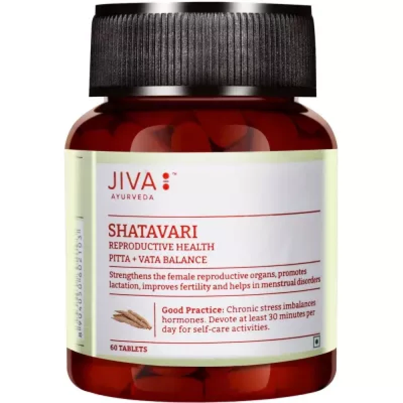 Jiva Ayurveda Shatavari Tablets (60 Tab)